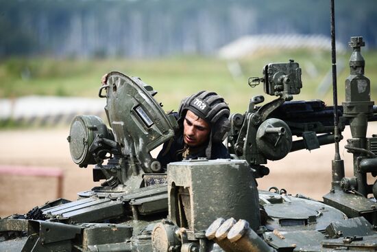 Russia Tank Biathlon