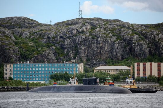 Russia Knyaz Vladimir Submarine