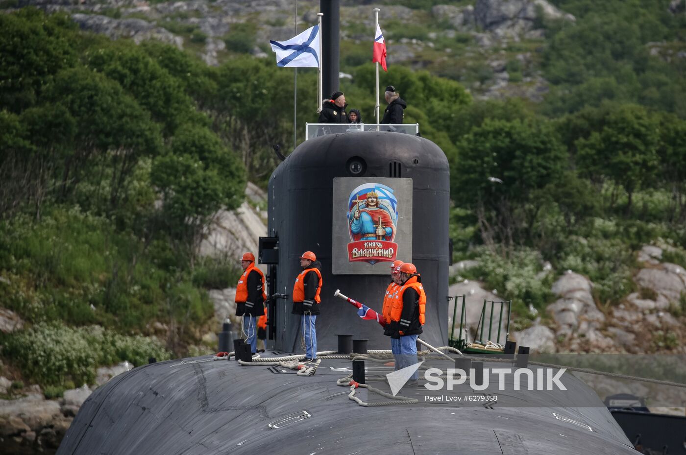 Russia Knyaz Vladimir Submarine