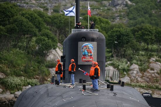 Russia Knyaz Vladimir Submarine