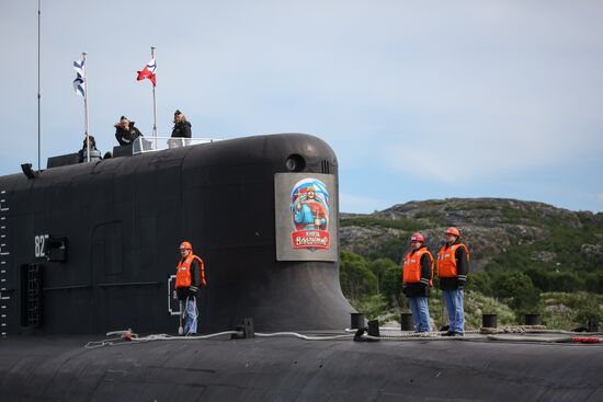 Russia Knyaz Vladimir Submarine