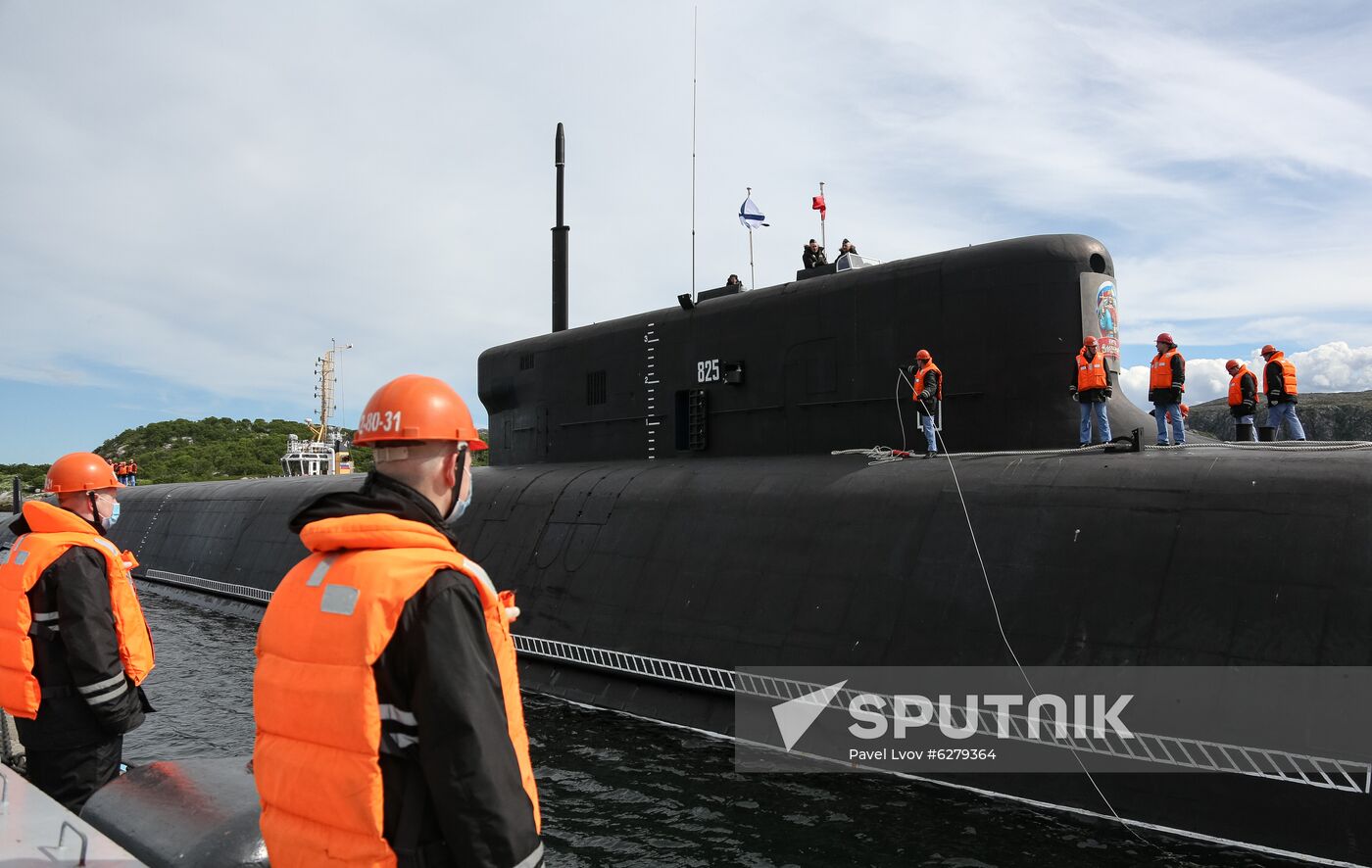Russia Knyaz Vladimir Submarine