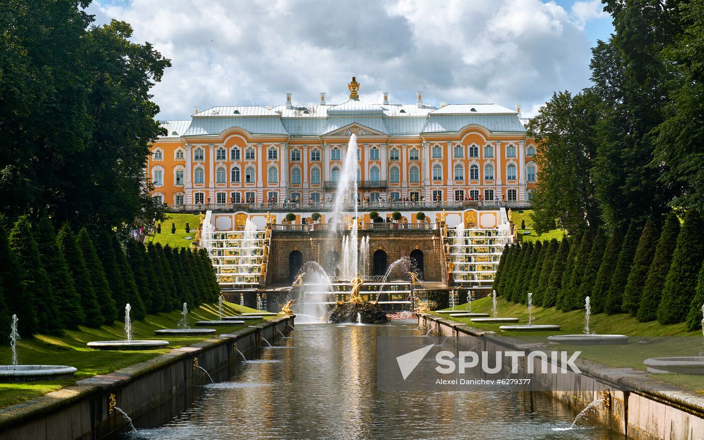 Russia Peterhof State Museum Reopening