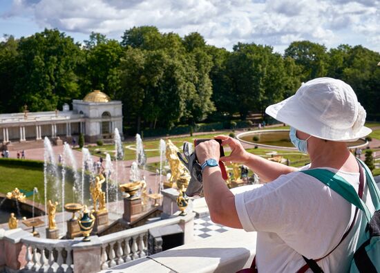 Russia Peterhof State Museum Reopening