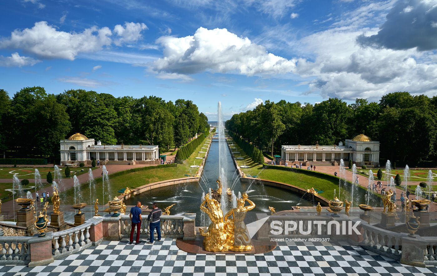 Russia Peterhof State Museum Reopening