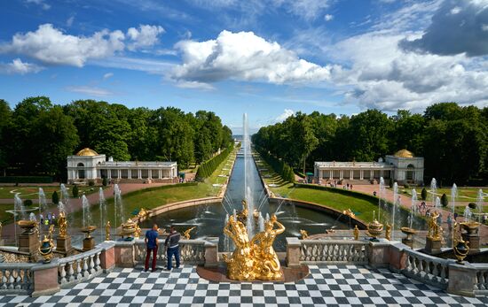 Russia Peterhof State Museum Reopening