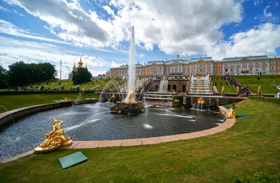 Russia Peterhof State Museum Reopening