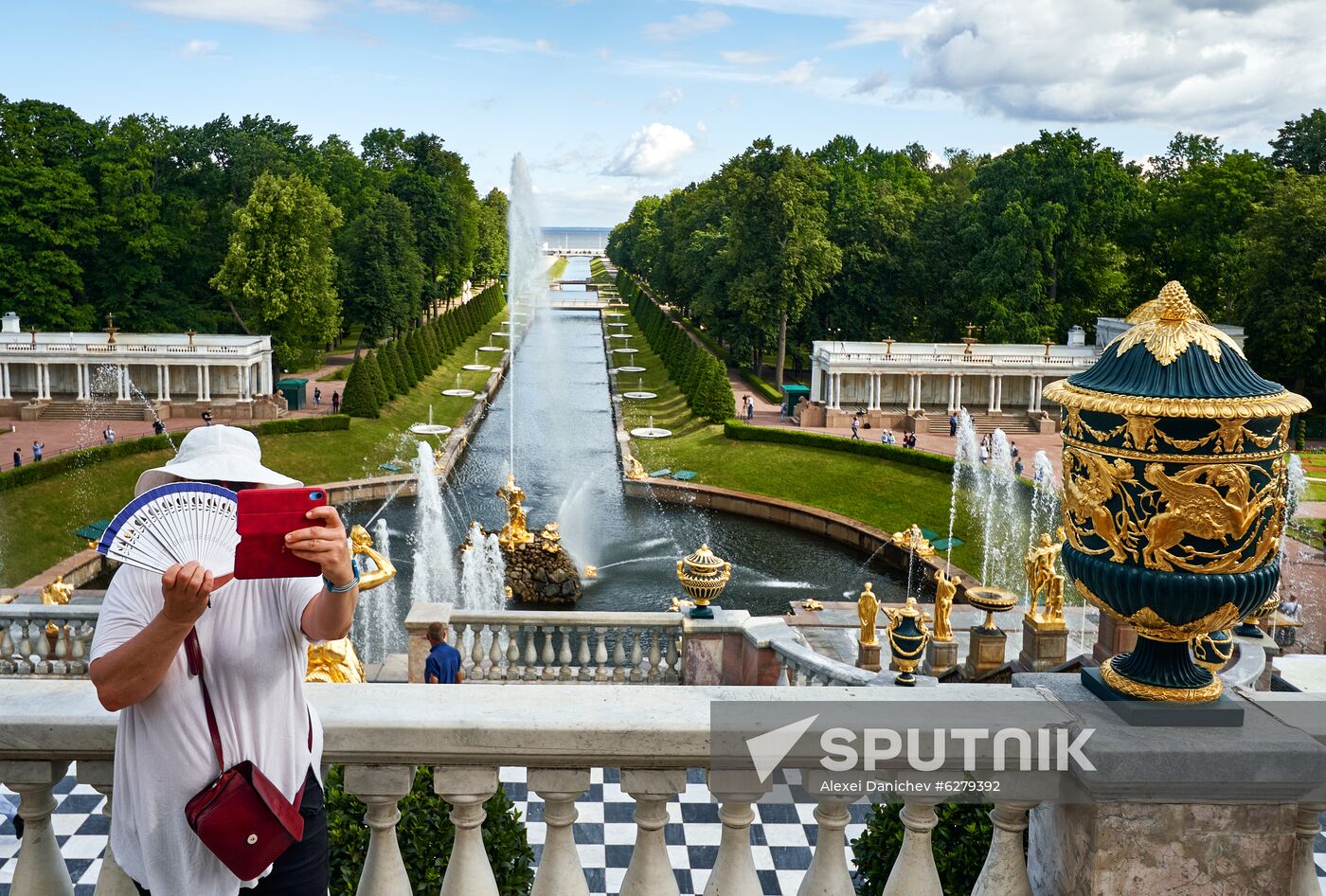 Russia Peterhof State Museum Reopening