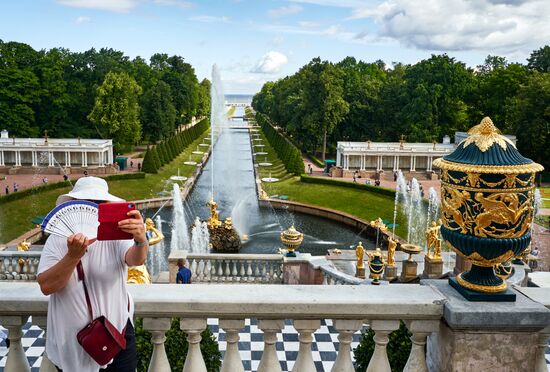 Russia Peterhof State Museum Reopening