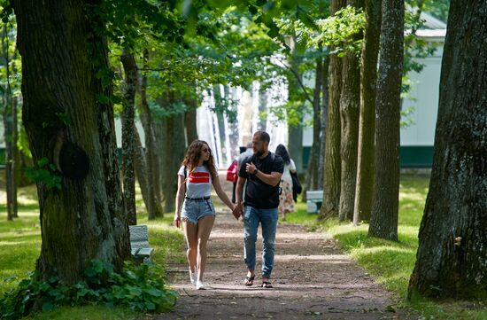 Russia Peterhof State Museum Reopening