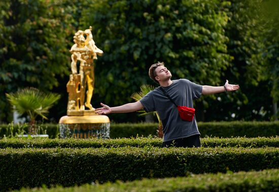 Russia Peterhof State Museum Reopening