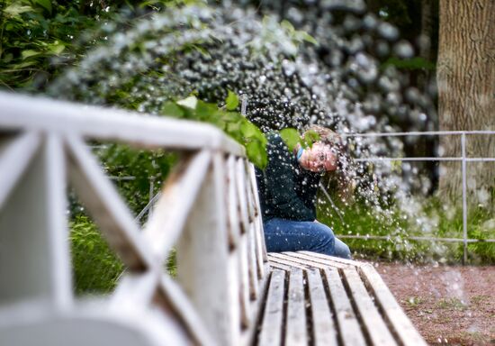Russia Peterhof State Museum Reopening