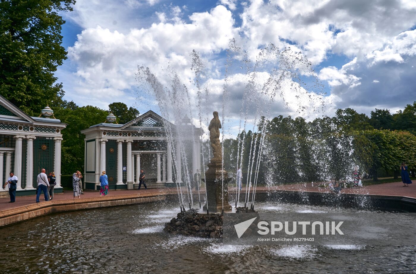 Russia Peterhof State Museum Reopening