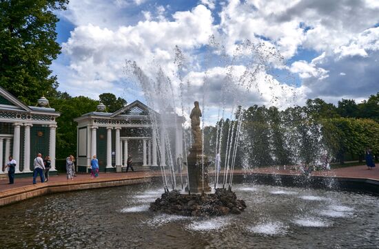 Russia Peterhof State Museum Reopening