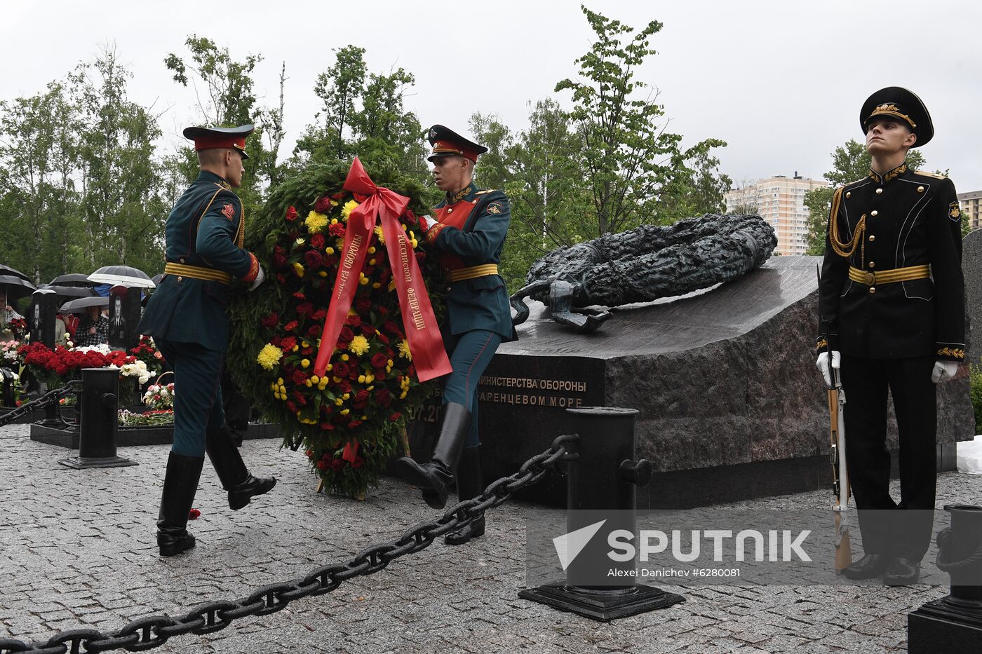 Russia Submersible Fire Memorial