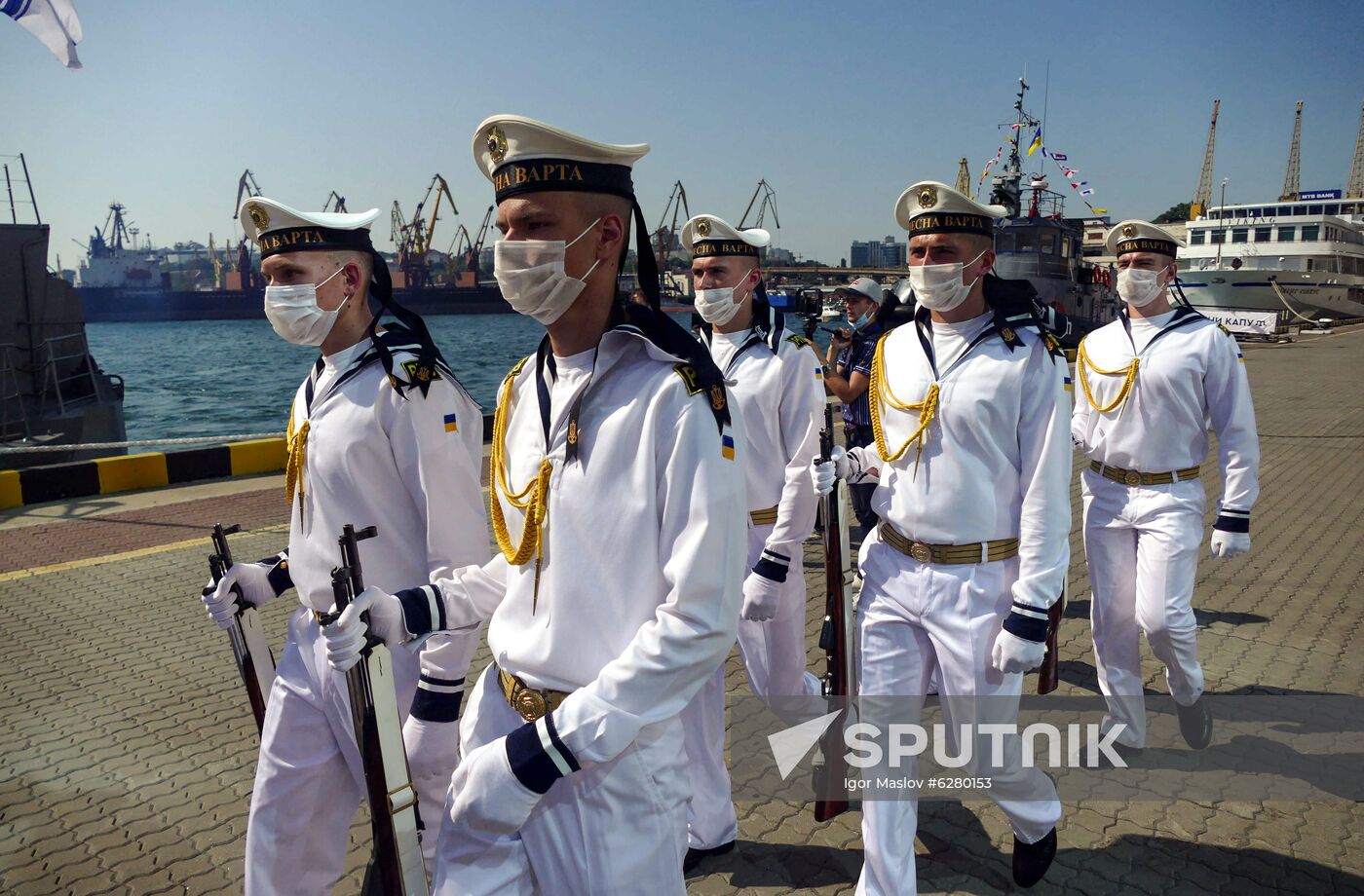 Ukraine Zelensky Navy Day