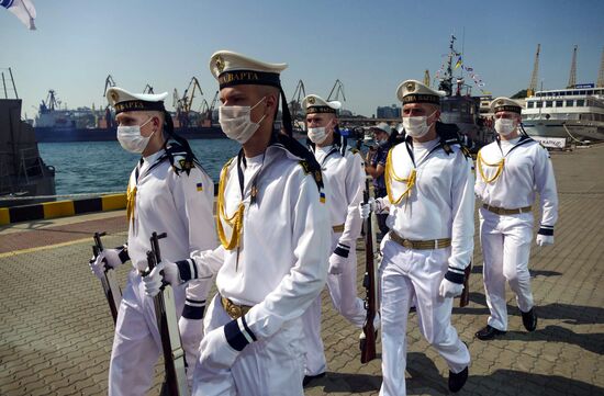 Ukraine Zelensky Navy Day