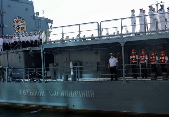 Ukraine Zelensky Navy Day