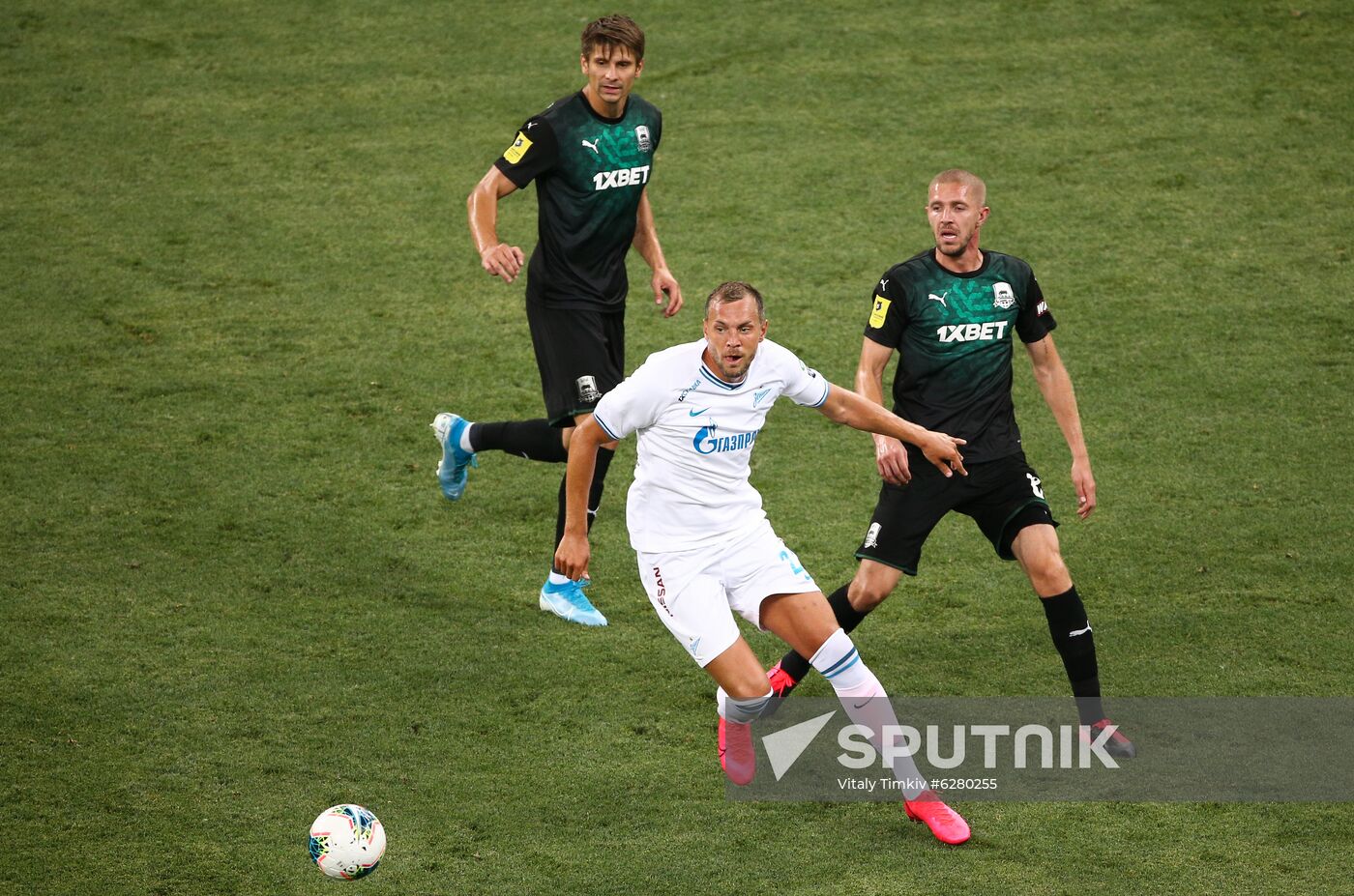 Russia Soccer Premier-League Krasnodar - Zenit