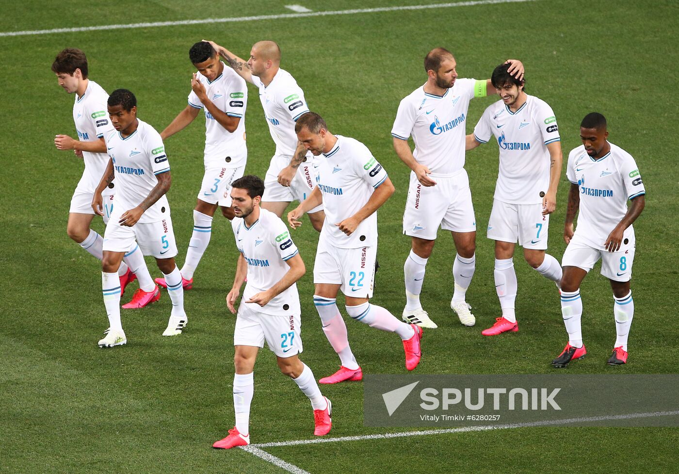 Russia Soccer Premier-League Krasnodar - Zenit