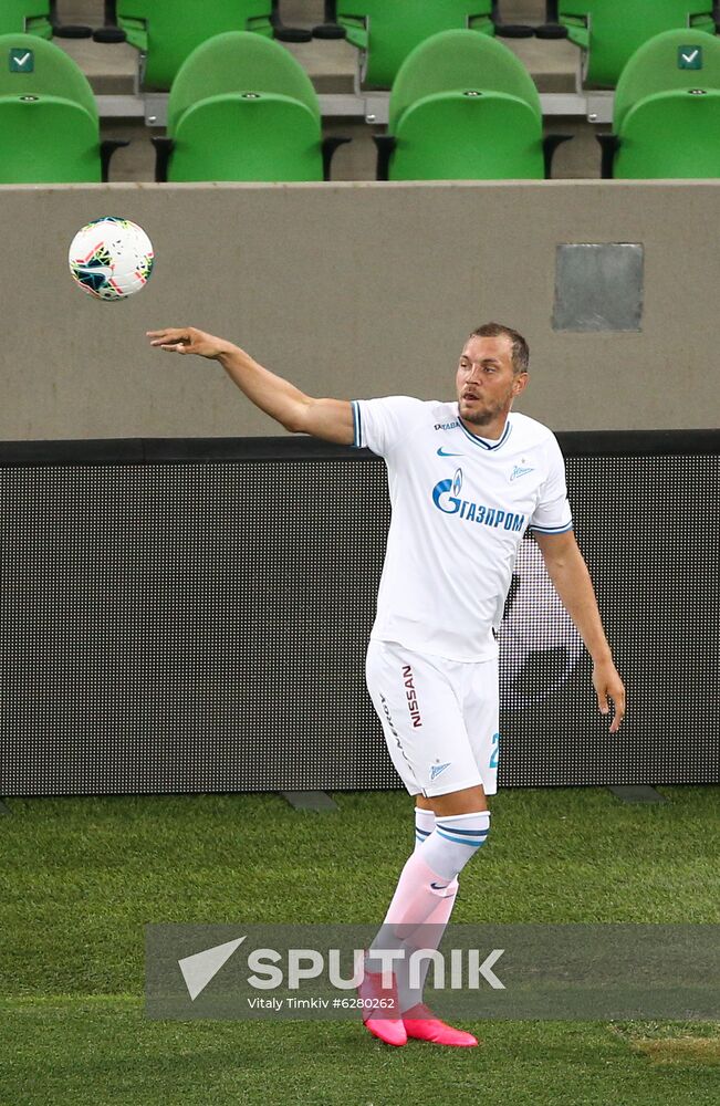 Russia Soccer Premier-League Krasnodar - Zenit