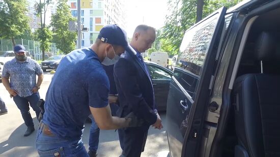 Russia High Treason Suspect Detained