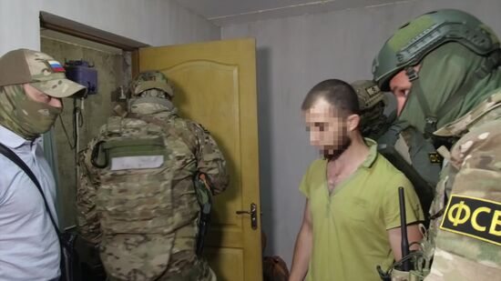 Russia Crimea Terrorists Detained