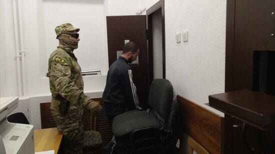 Russia Crimea Terrorists Detained
