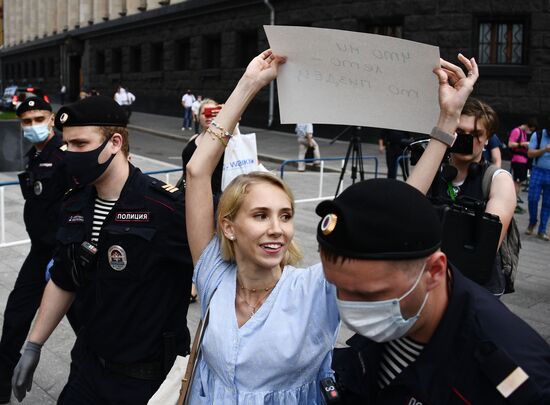 Russia High Treason Suspect Detained