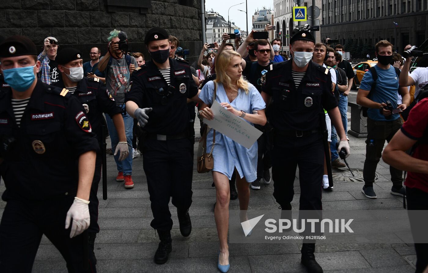 Russia High Treason Suspect Detained