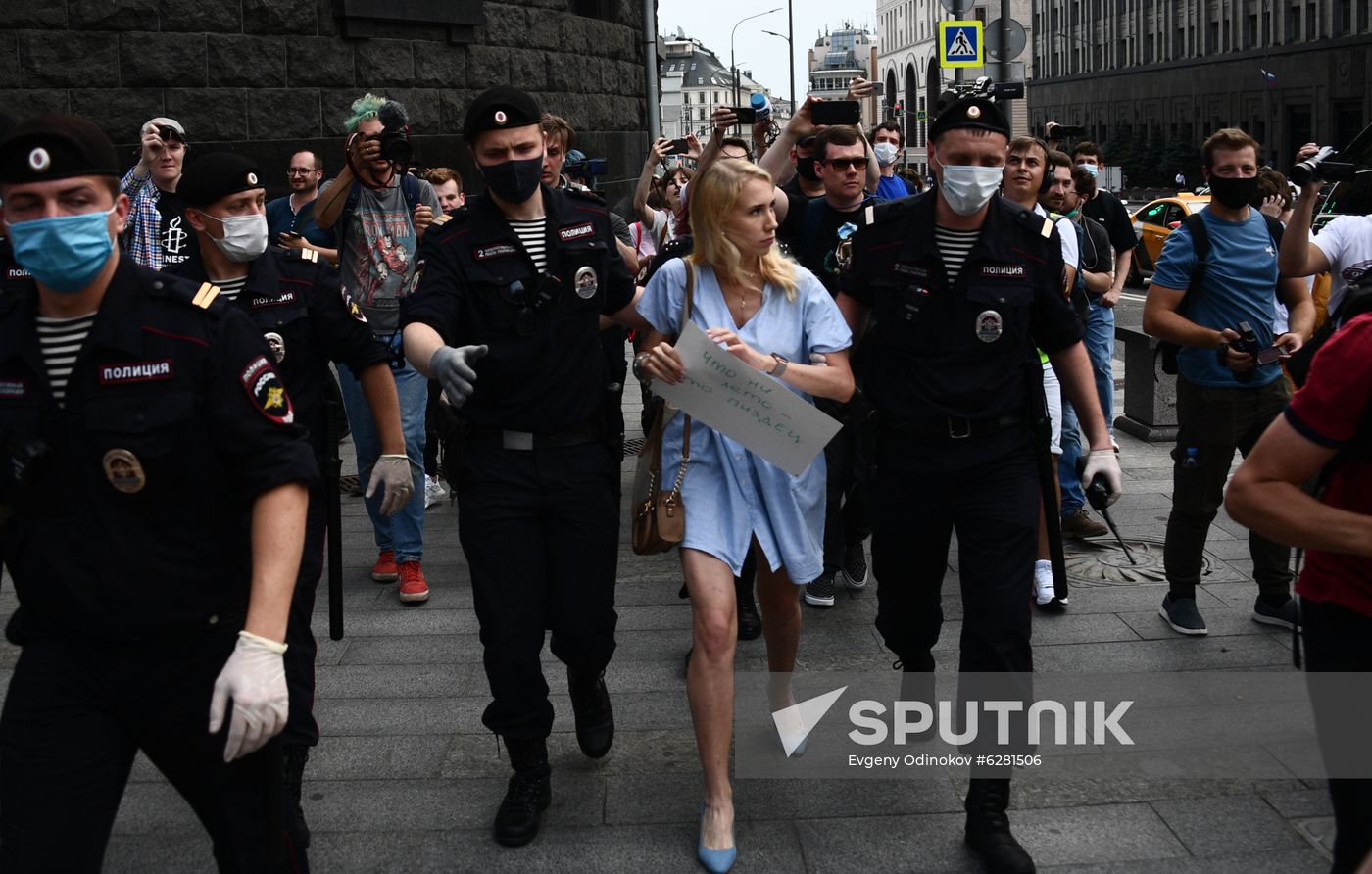 Russia High Treason Suspect Detained