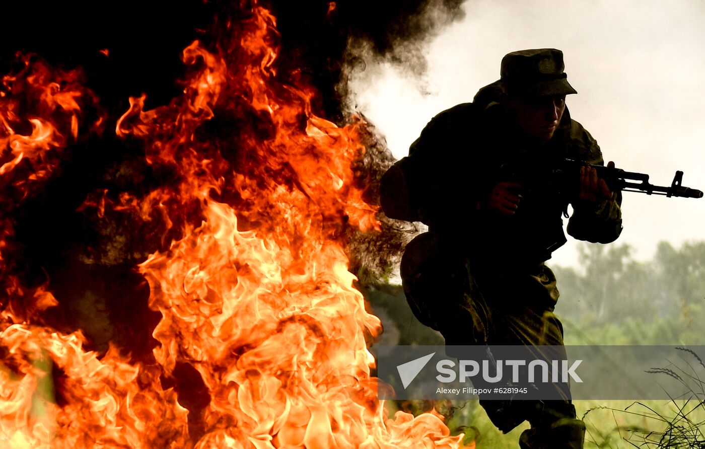 Russia Army Drills
