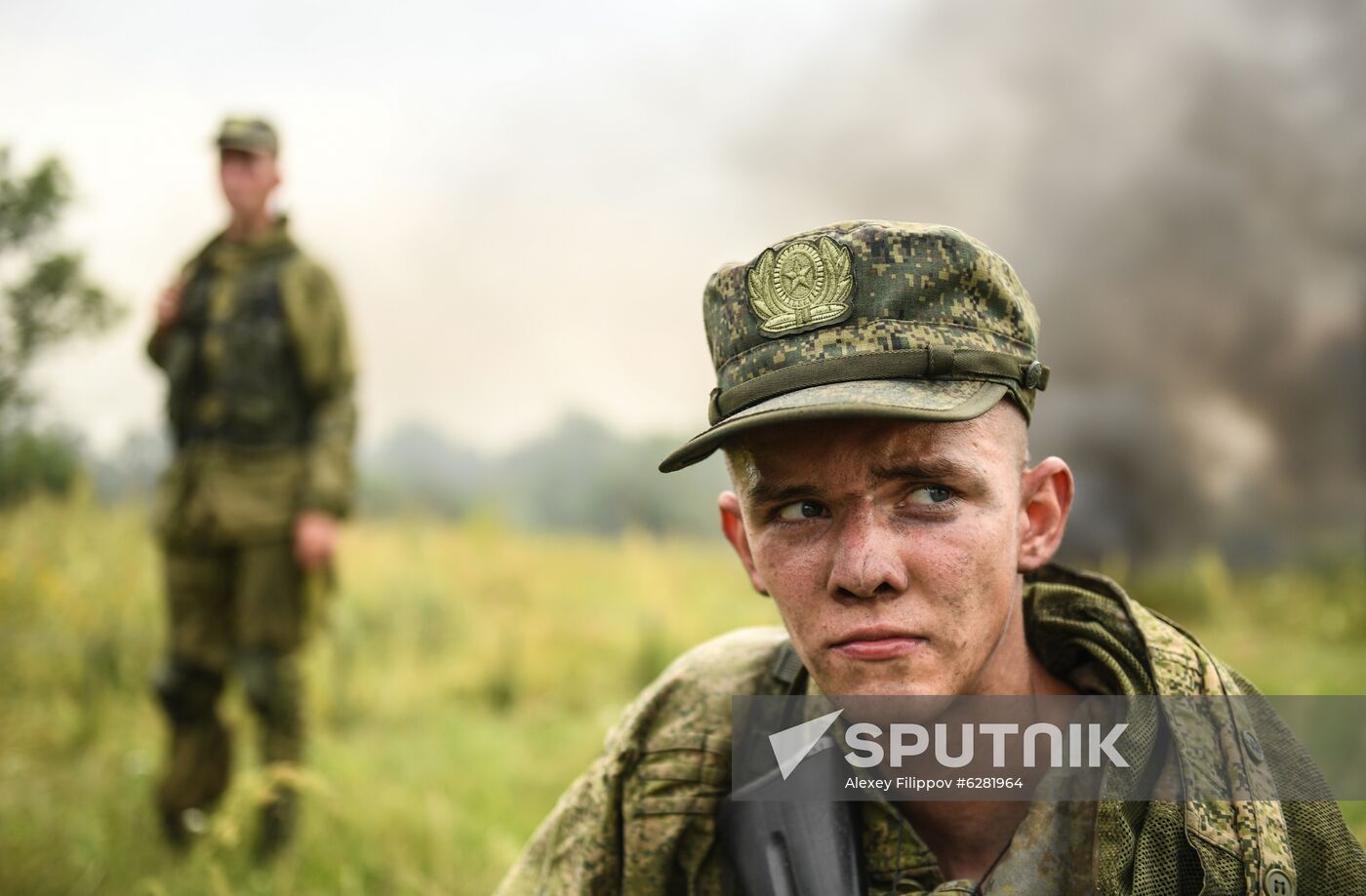 Russia Army Drills