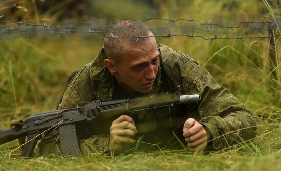 Russia Army Drills