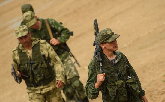 Russia Army Drills