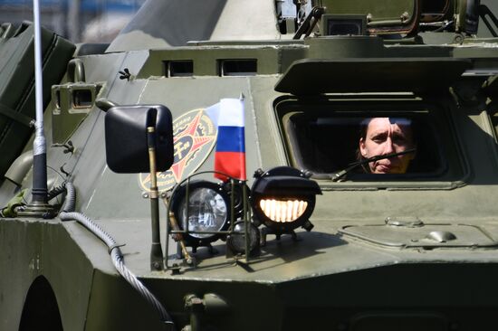 Russia Armoured Race