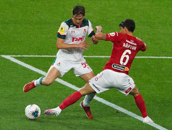 Russia Soccer Premier-League Spartak - Lokomotiv