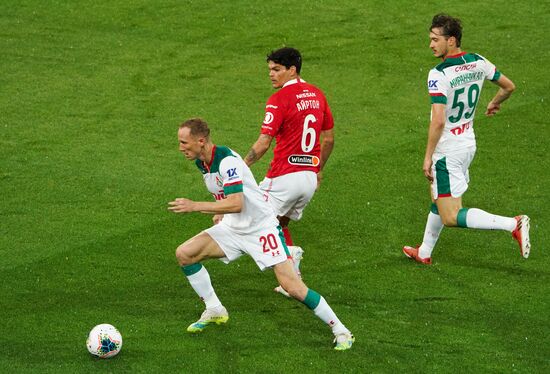Russia Soccer Premier-League Spartak - Lokomotiv