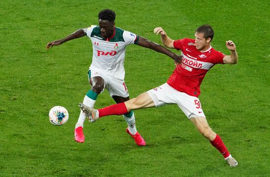 Russia Soccer Premier-League Spartak - Lokomotiv