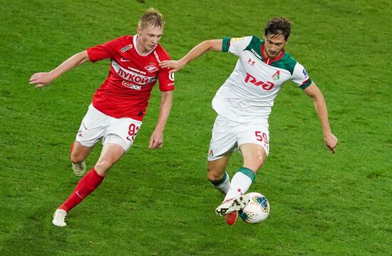 Russia Soccer Premier-League Spartak - Lokomotiv