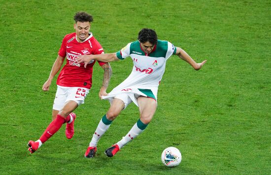 Russia Soccer Premier-League Spartak - Lokomotiv