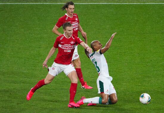 Russia Soccer Premier-League Spartak - Lokomotiv