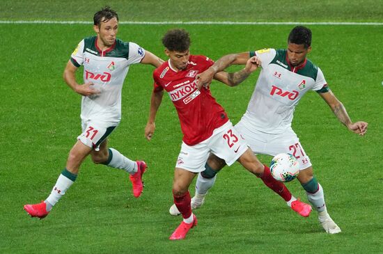 Russia Soccer Premier-League Spartak - Lokomotiv
