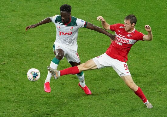 Russia Soccer Premier-League Spartak - Lokomotiv