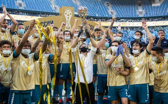 Russia Soccer Premier-League Zenit Championship