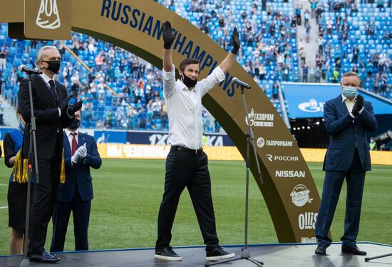 Russia Soccer Premier-League Zenit Championship