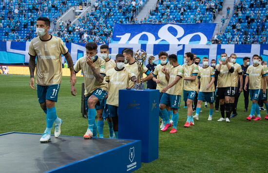 Russia Soccer Premier-League Zenit Championship