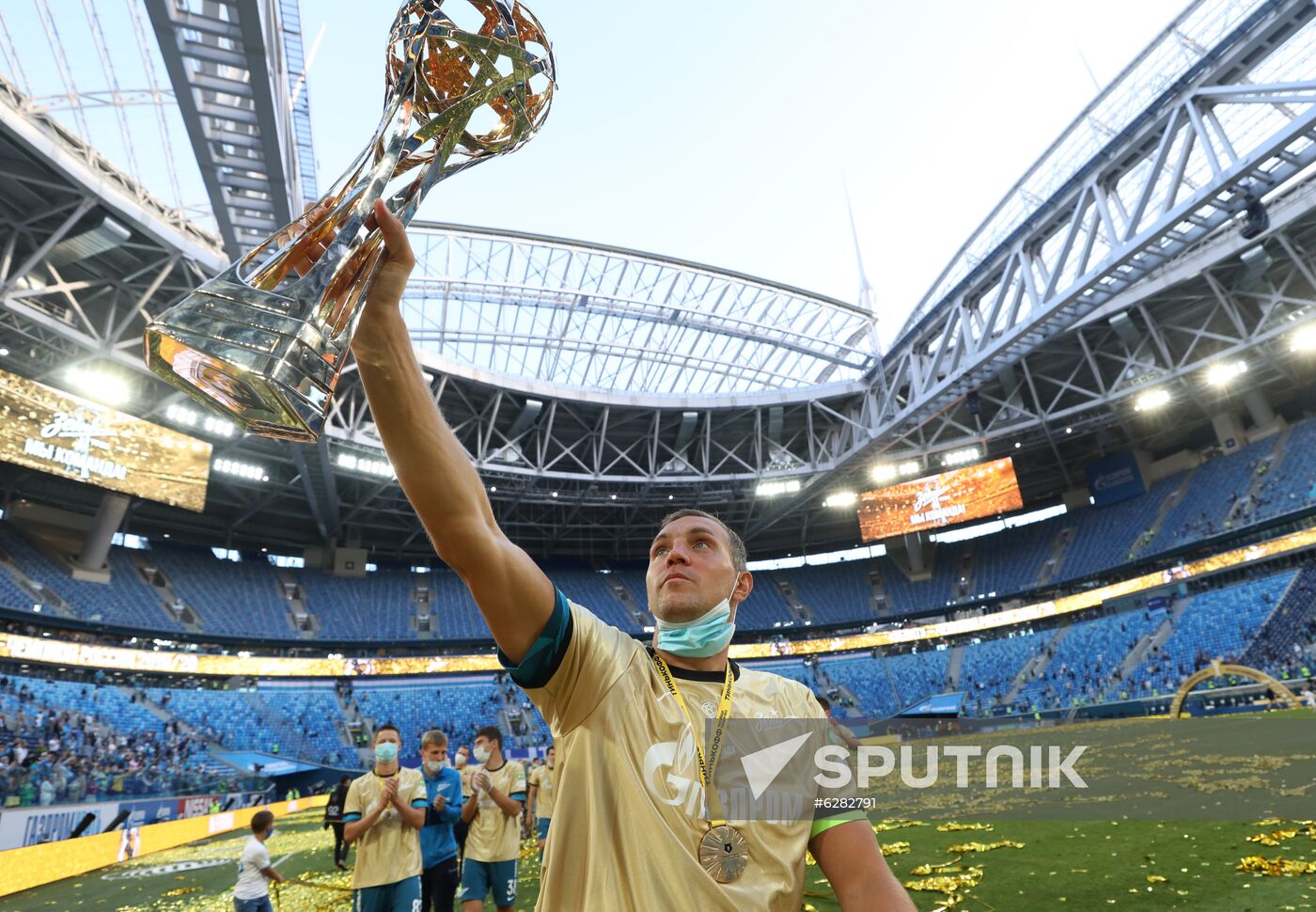 Russia Soccer Premier-League Zenit Championship