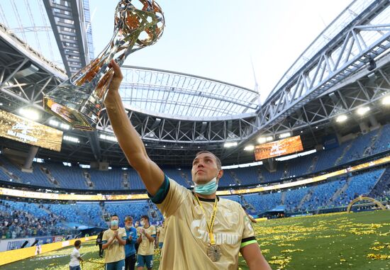 Russia Soccer Premier-League Zenit Championship
