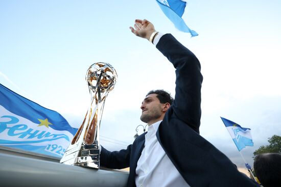 Russia Soccer Premier-League Zenit Championship